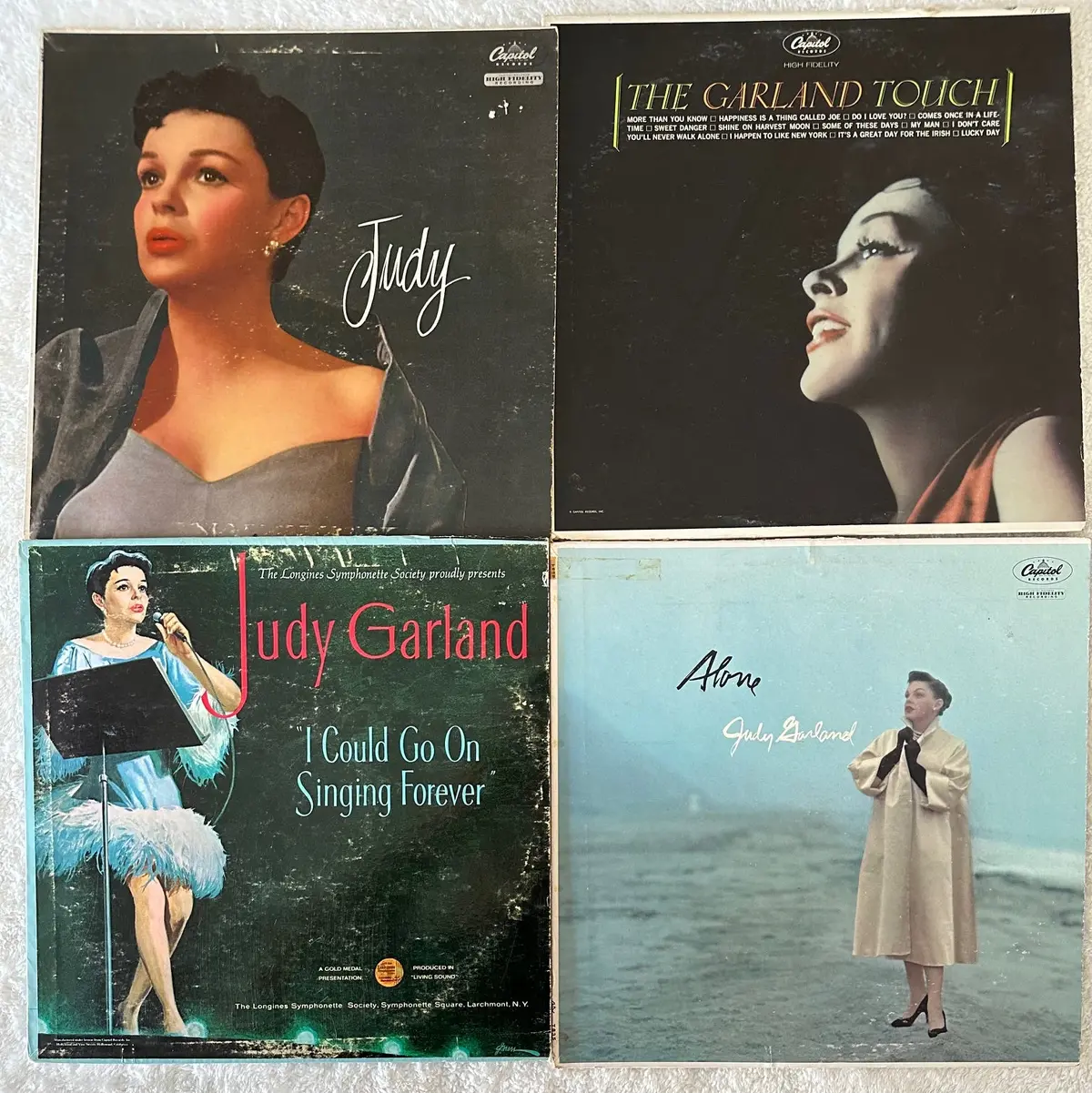 Judy Garland 4 Original Lp Vinyl Set #2 - Used 1