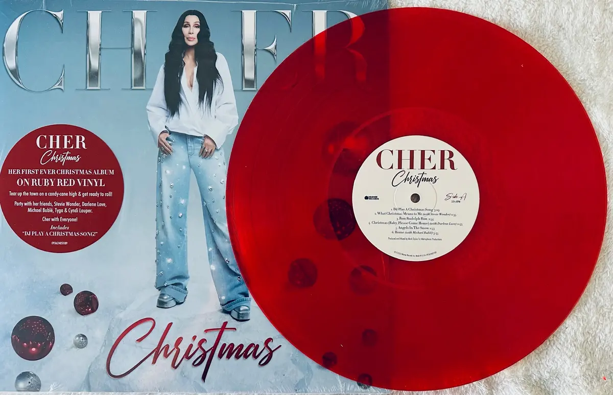 Cher Christmas Lp (Ruby Red Vinyl) New 1