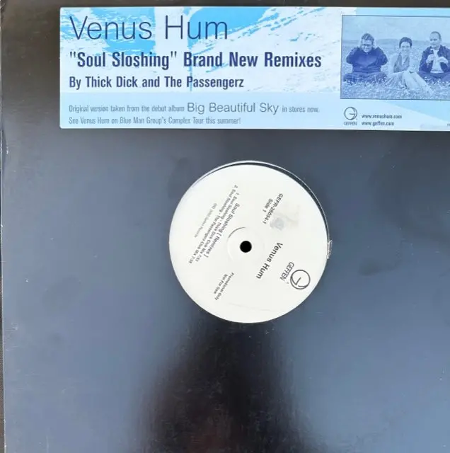Venus Hum -- Soul Sloshing 12" Single Lp Promo Vinyl - Used 1