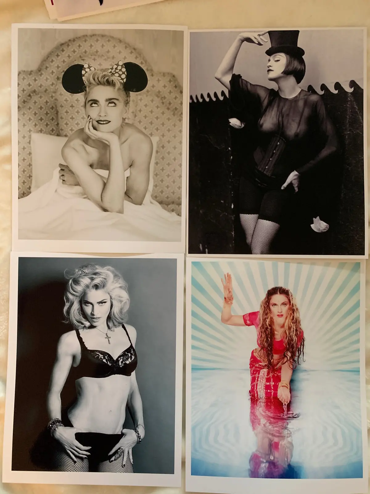 Madonna - 4 Glossy Photo Prints 8X11 1