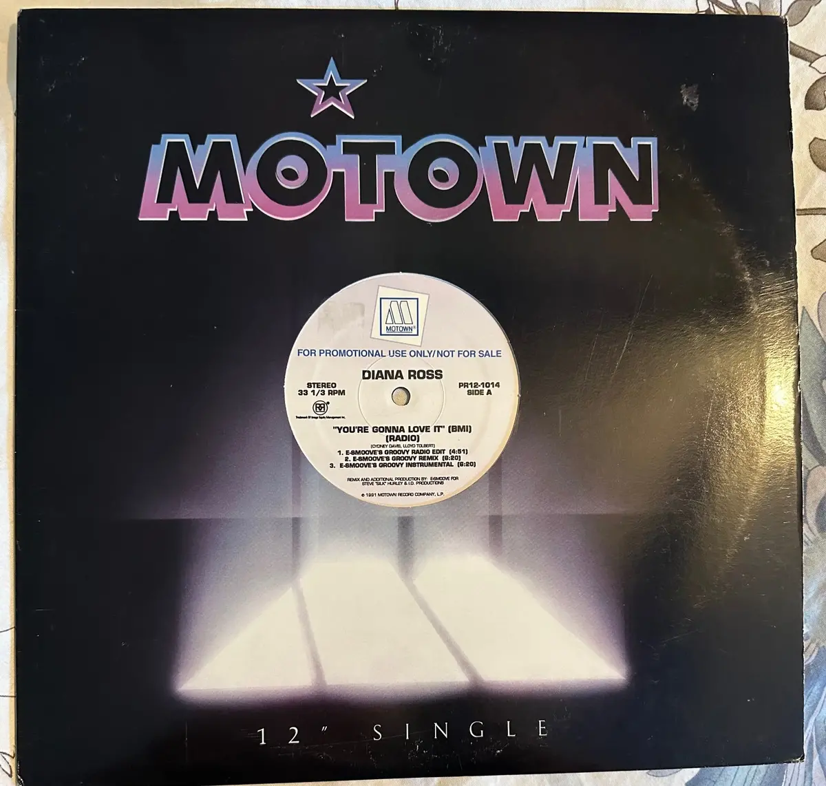 Diana Ross - You're Gonna Love It - 12" (Promo) Single Remixes Lp Vinyl - Used 1
