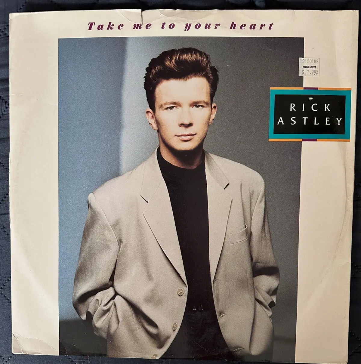 Rick Astley - Take Me To Your Heart (Import) 12" Single Lp Vinyl -  Used 1