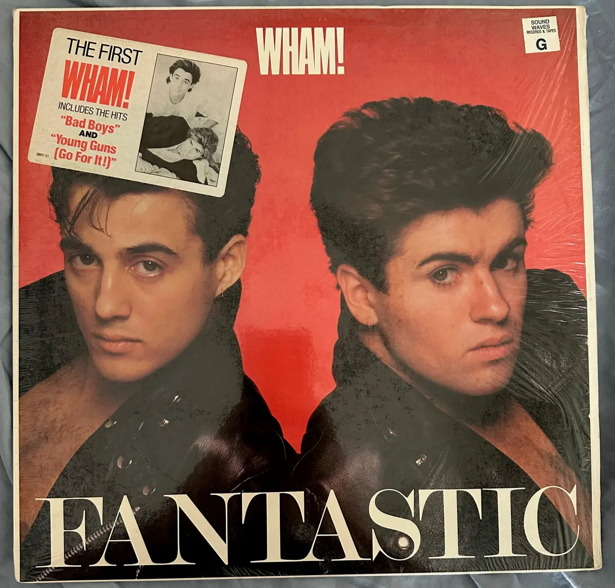 Wham!  "Fantastic" Original 80S Lp Vinyl - Used 1