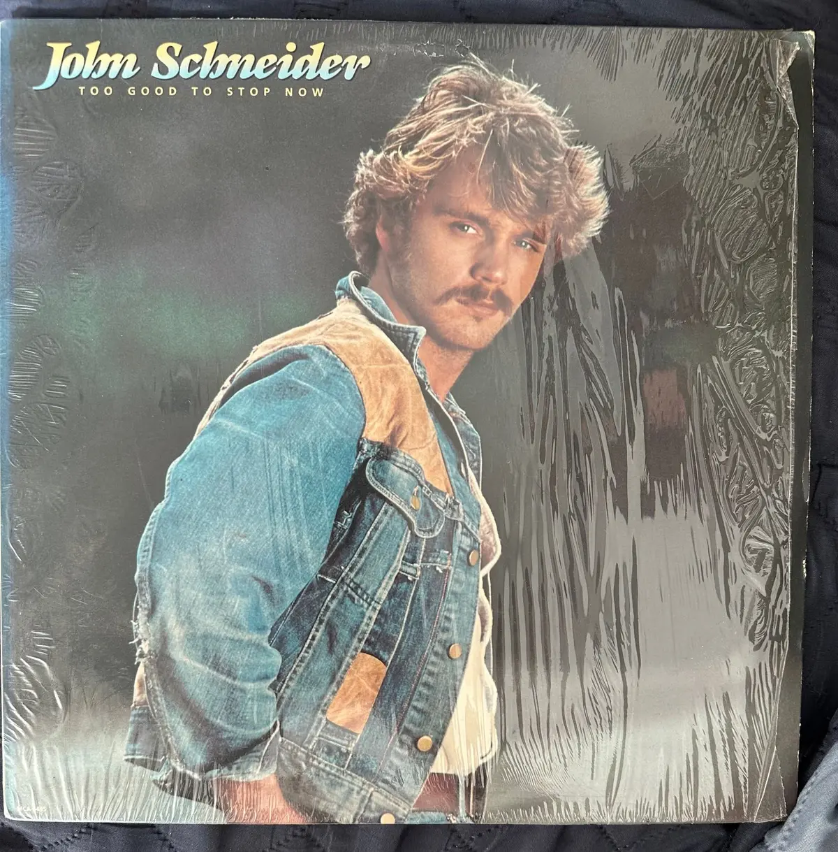 John Schneider - Too Good To Stop Now Lp Vinyl - Used 1