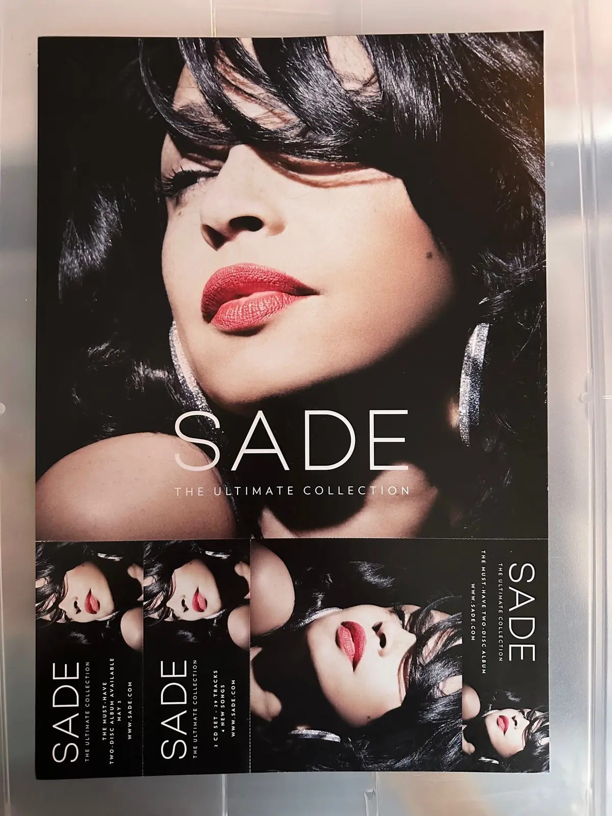 Sade - The Ultimate Collection Official Promotional Poster Flat 12X17 1