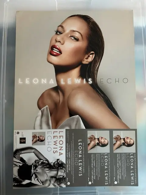 Leona Lewis - Echo (Official Promotional Poster Flat) 12X17 1