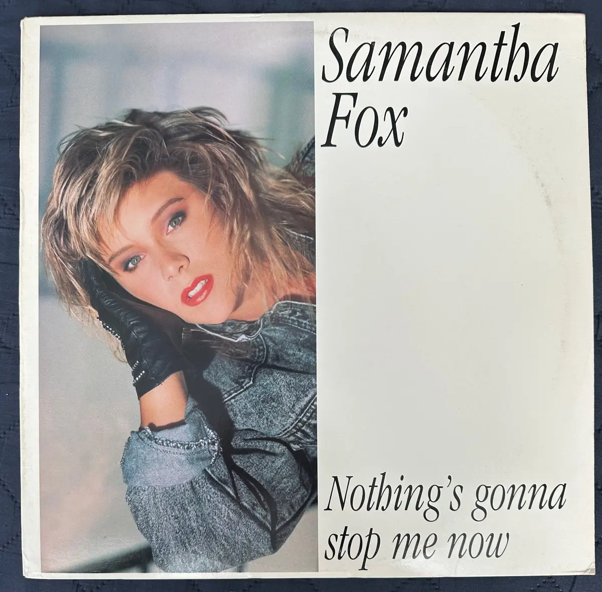 Samantha Fox - Nothing's Gonna Stop Me Now 12" Remix Single - Lp Vinyl - Used 1