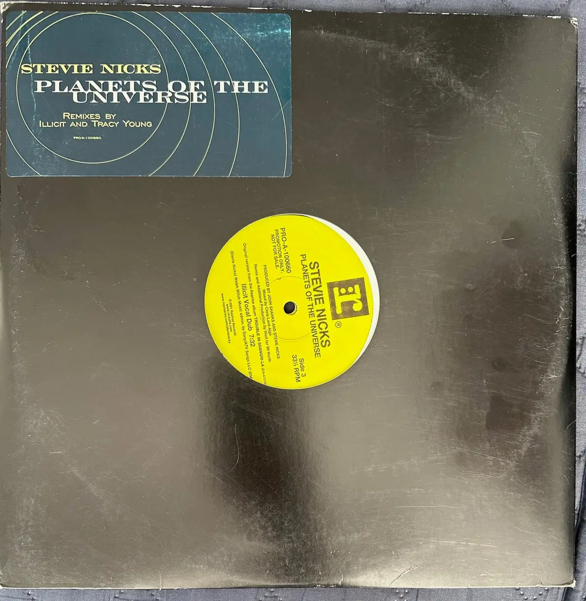 Stevie Nicks - Planets Of The Universe (Promo) 2X12" Remix Single - Lp Vinyl - Used 1