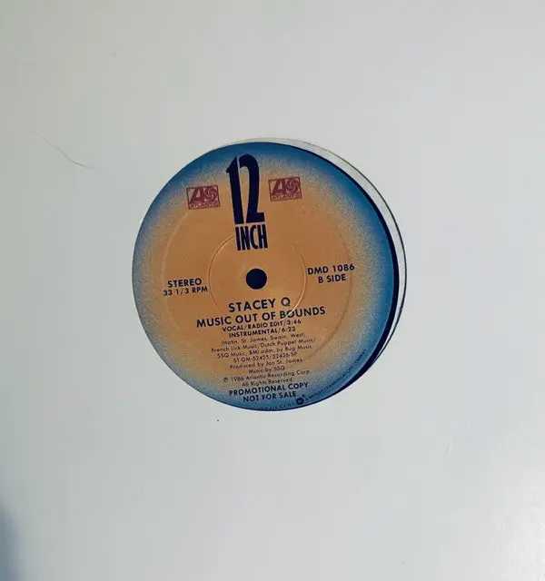 Stacey Q - Music Out Of Bounds 12" Single Lp Vinyl - Used 1