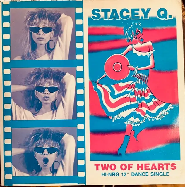 Stacey Q -- Two Of Hearts (1St Pressing On Alternate Label) 12" Single - Used 1