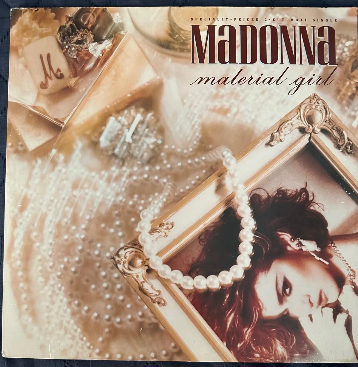 Madonna - Material Girl (Usa) 12" Single Lp Vinyl - Used 1