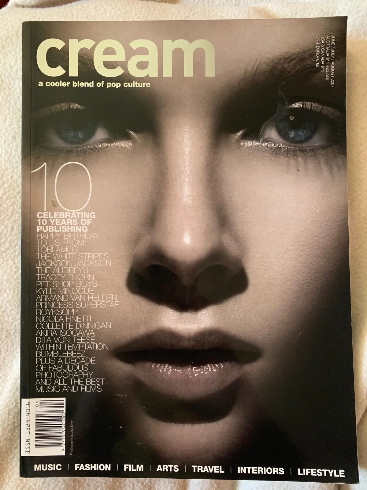 Cream Magazine 2007 (Madonna / Tori Amos) Pop Culture Import Magazine 1
