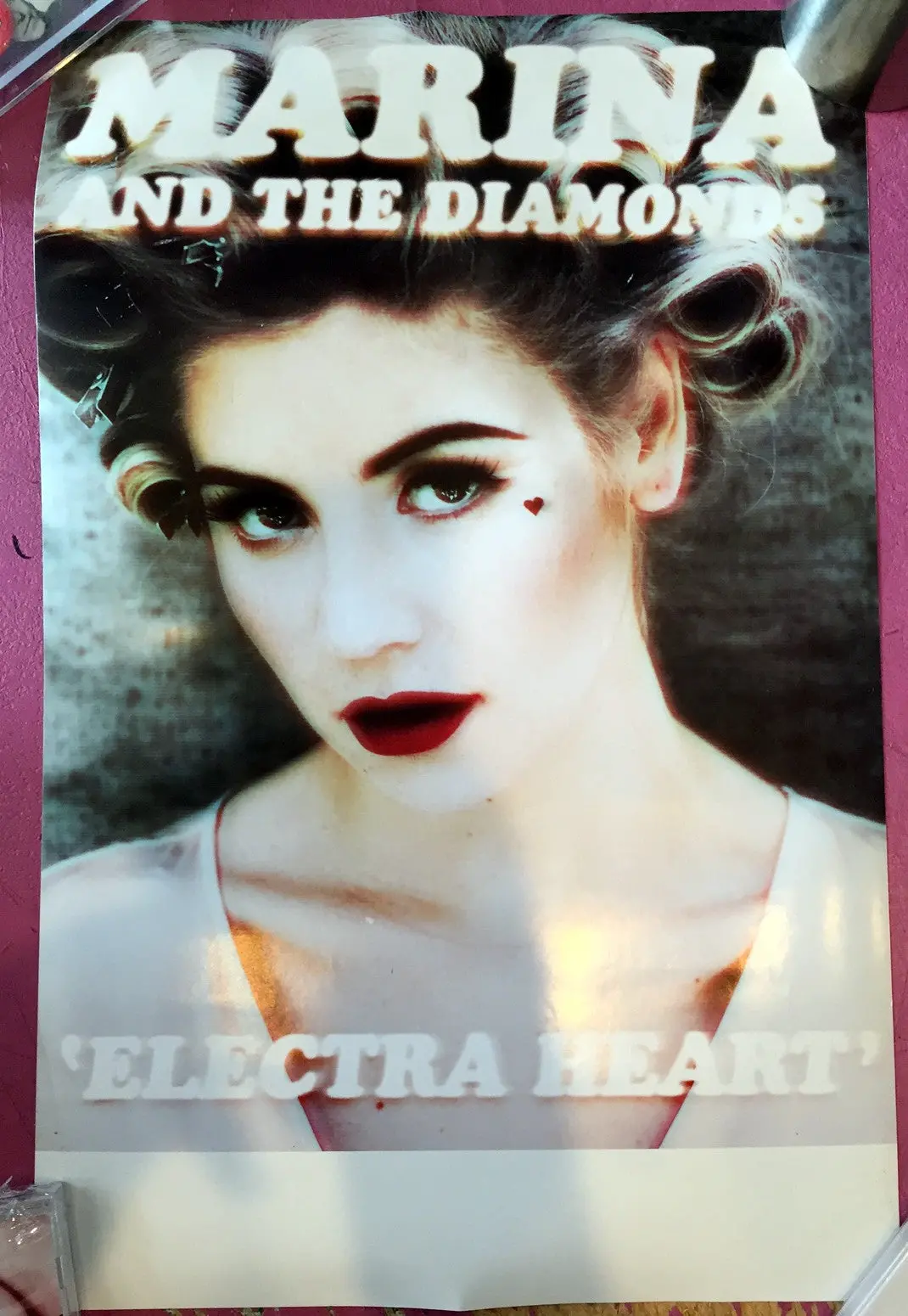 Marina And The Diamonds Promo Poster  Electra Heart 1