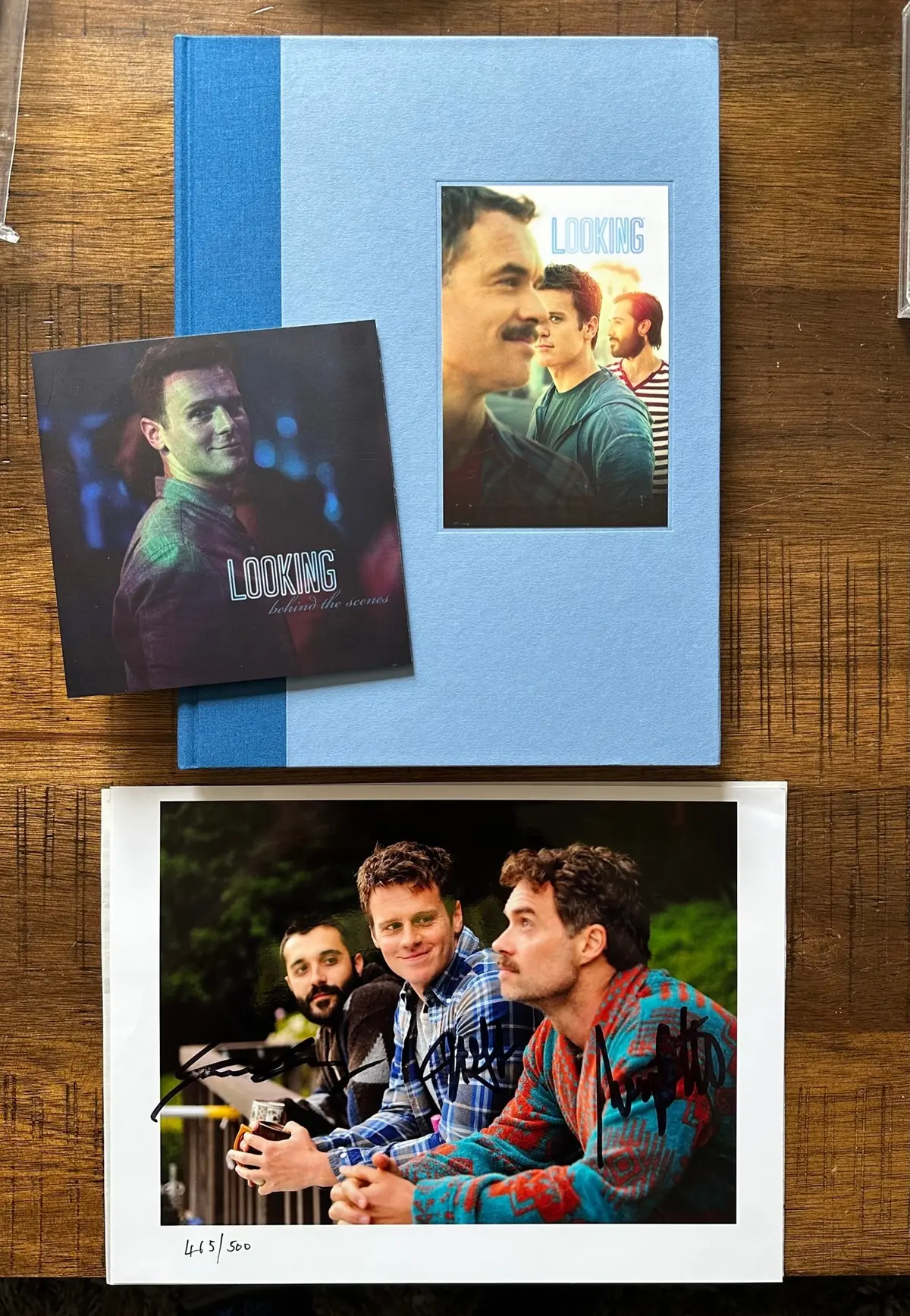 Looking - Hbo Promo Book, Dvd, Signed 8X10 Autographed -Official  (Us Orders Only) 1
