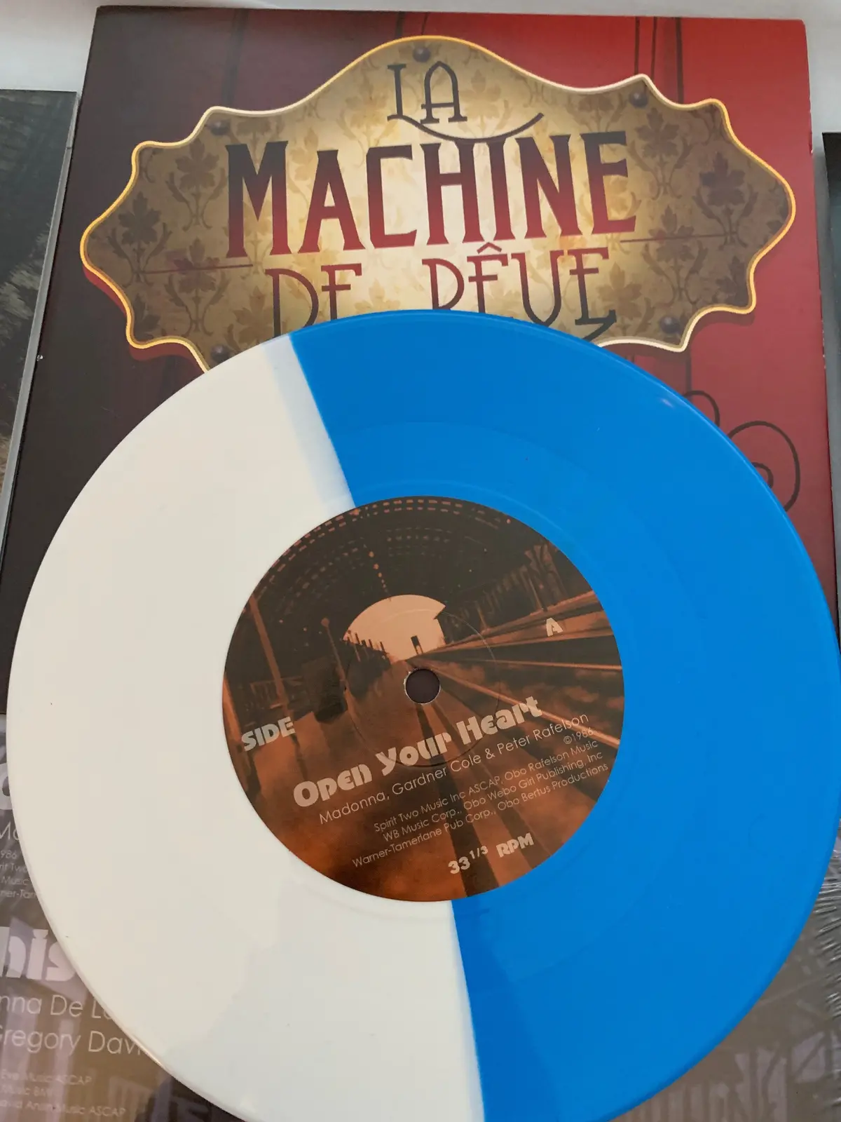 Donna De Lory  & La Machine De Reve - Open Your Heart 7" Colored Vinyl 1