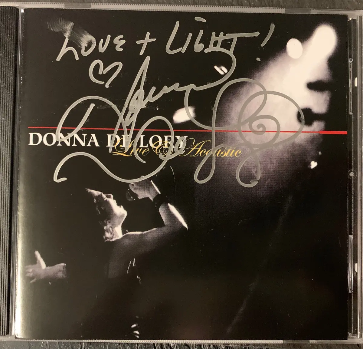 Donna De Lory  - Live & Acoustic Signed Cd 1