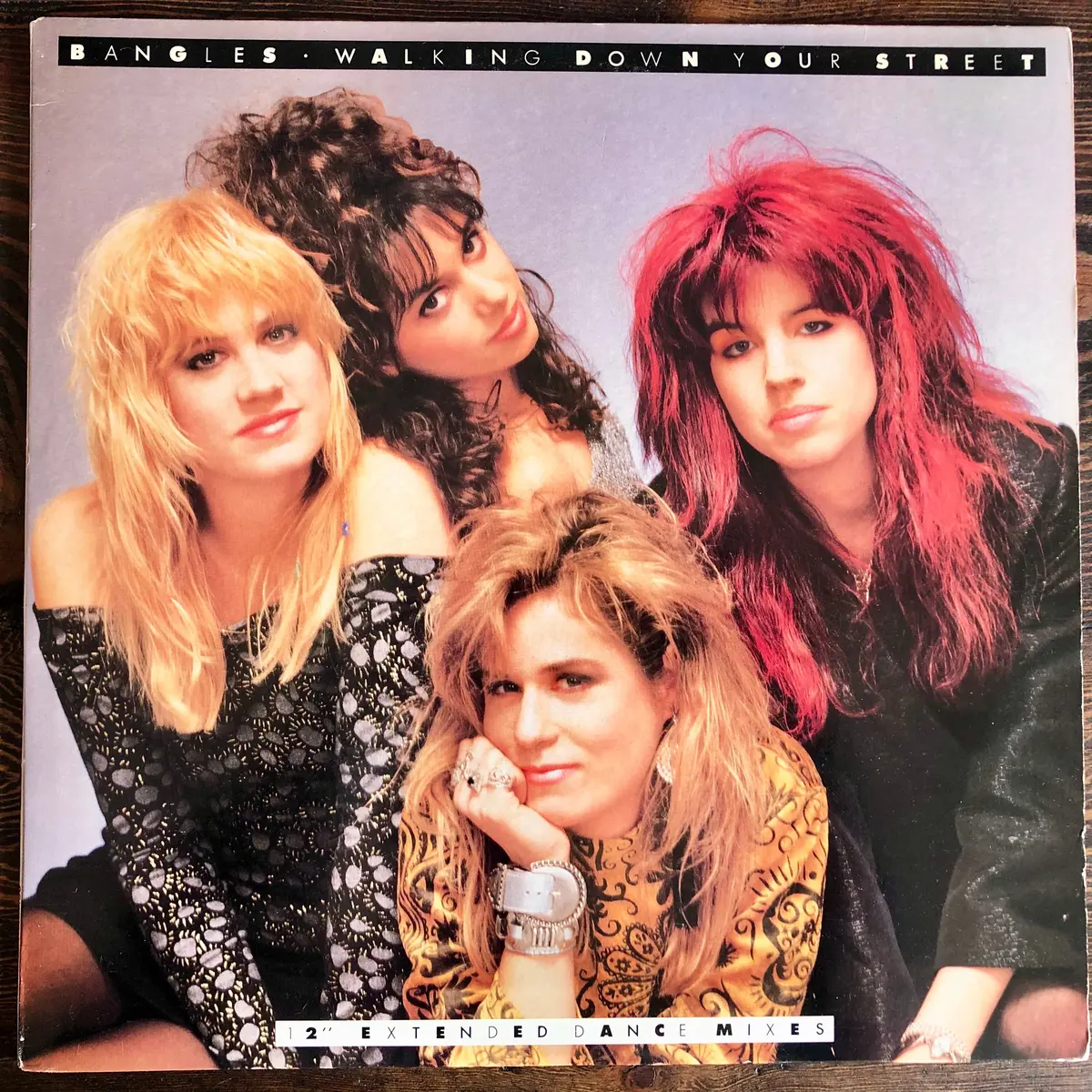 Bangles ‎- Walking Down Your Street (12" Extended Dance Mixes) - Used 12" Lp Vinyl Promo 1