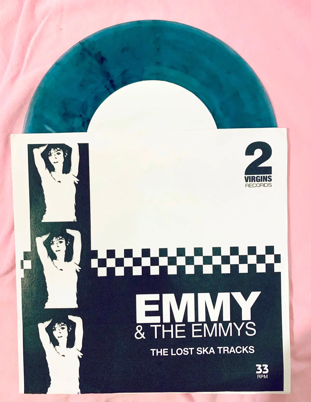 Madonna  Aka Emmy And The Emmy's : Love On The Run Colored 7" Vinyl  45 Record 1