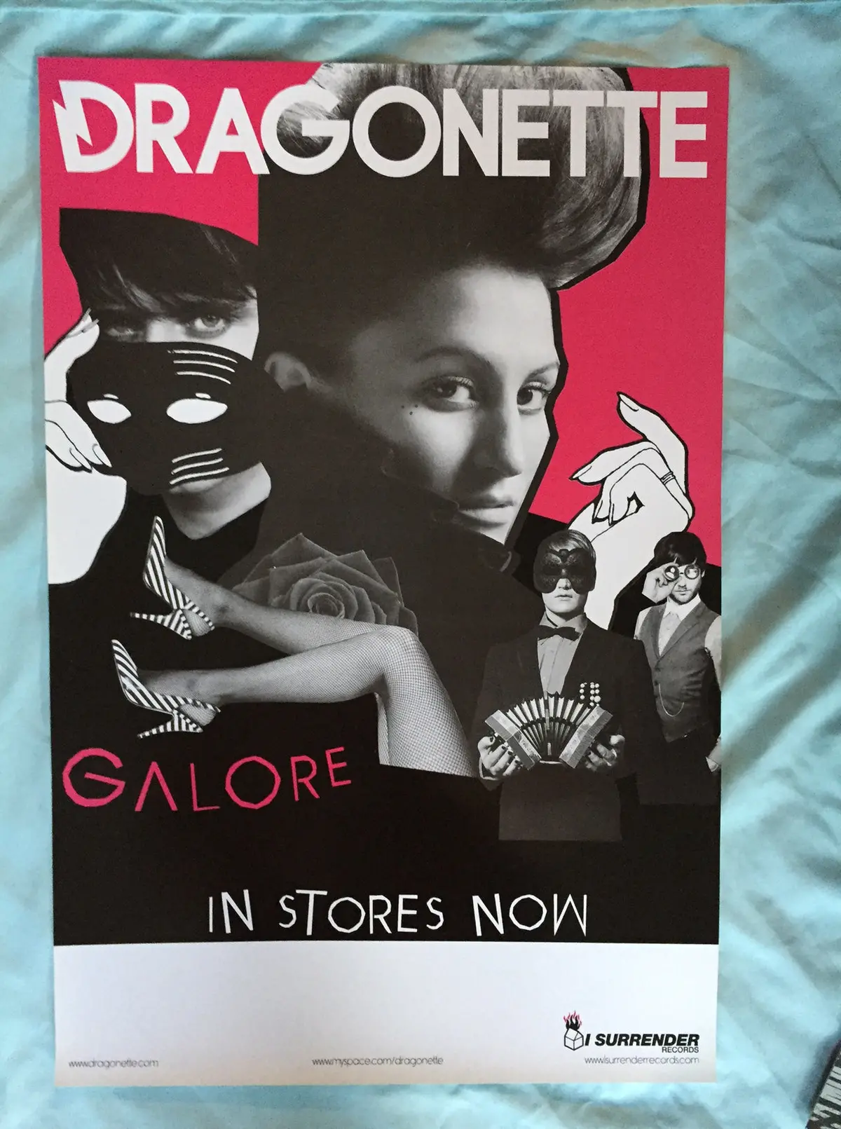 Dragonette - Galore Promotional Poster 1