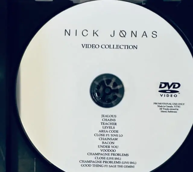 Nick Jonas - Video Collection  Dvd (Ntsc) 14 Videos 1