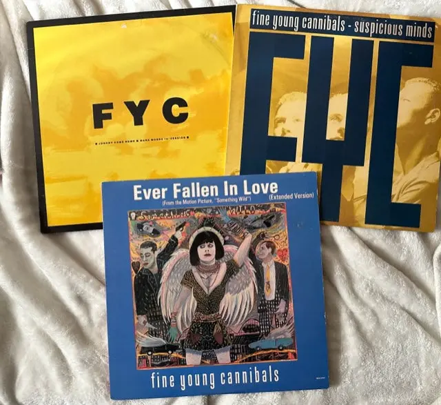 Fine Young Cannibals / Fyc  - Lot Of 3 Original 12" Single Lp Vinyl - Used 1