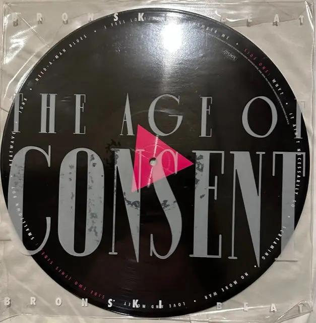 Bronski Beat - The Age Of Consent 2018 Limited Edition Picture Disc Lp Vinyl - New  (Us Orders Only) 1