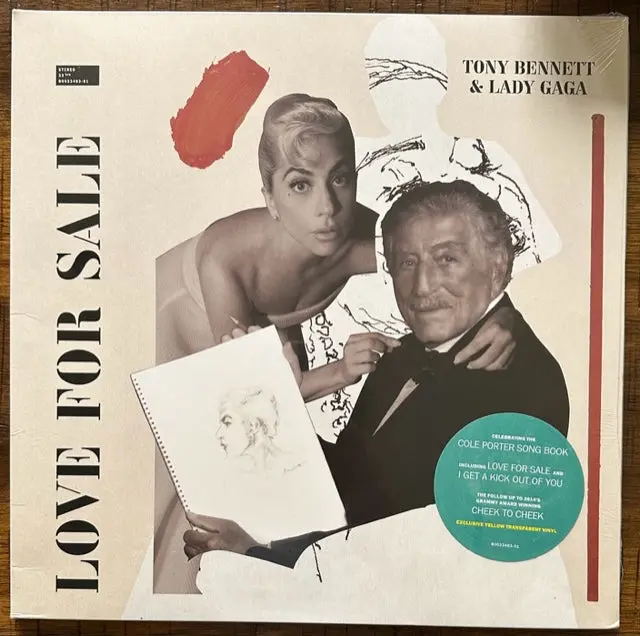 Lady Gaga & Tony Bennett - Love For Sale Lp (Limited Edition Cover Art & Yello Vinyl)- New 1