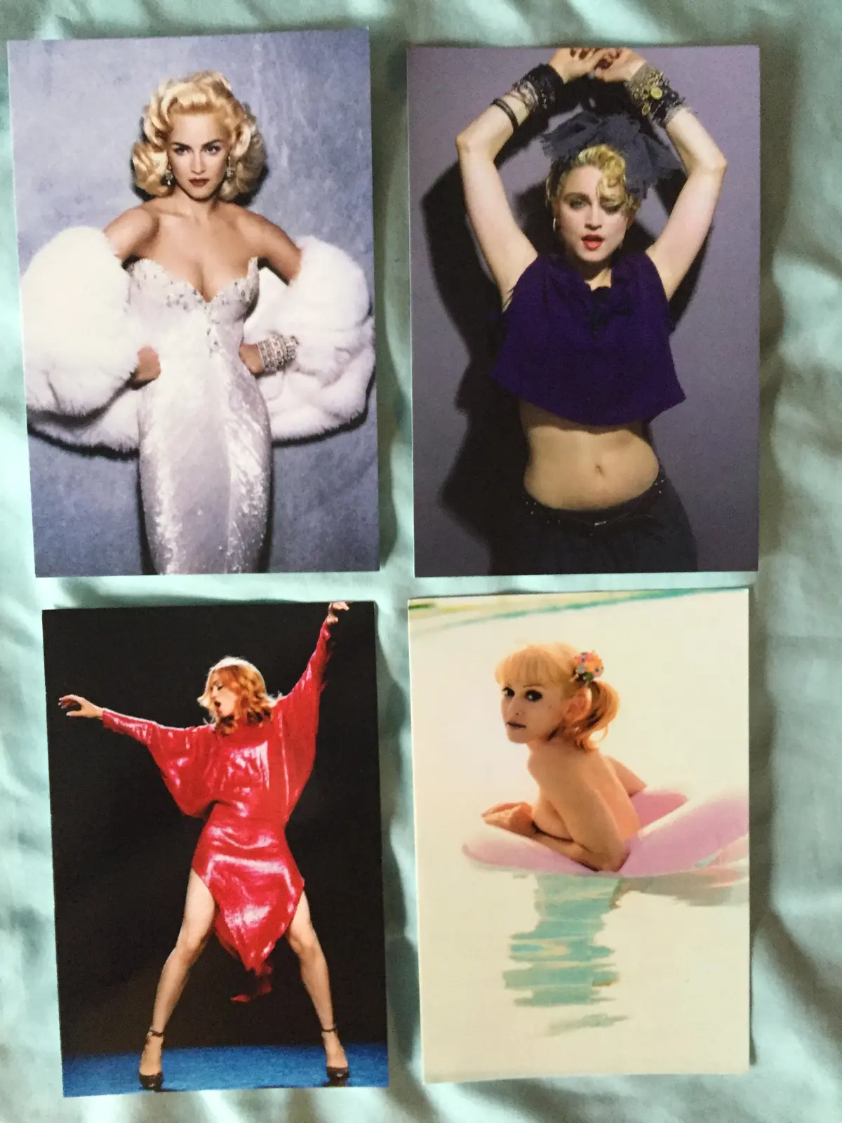 Madonna Set Of 4 Iconic Postcards 1