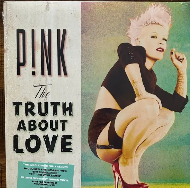 P!Nk - The Truth About Love (2Lp Mint Green Colored Vinyl Lp) New (Usa Orders Only) 1