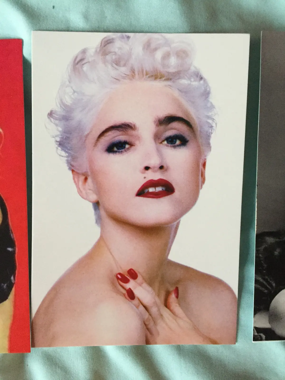 Madonna 1986 True Blue Vanity Fair Postcard 1