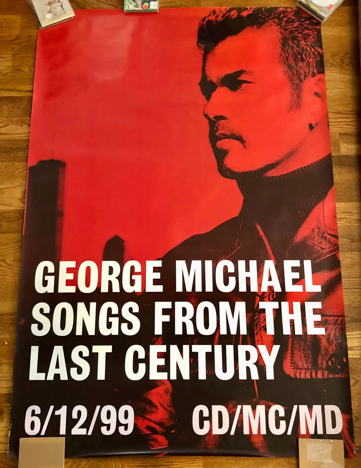 George Michael - 1999 Songs From The Last Century  Large Promo Poster-  40X60 1