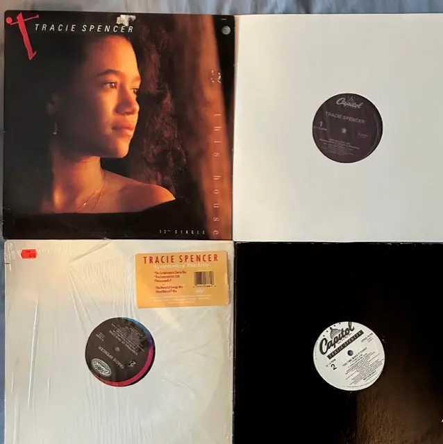 Tracie Spencer - Lot Of 4 Original 12" Singles Lp Vinyl - Used 1