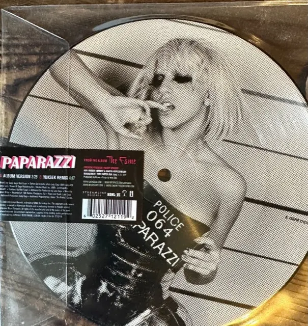 Lady Gaga - Paparazzi 45 Limited Edition 7" Picture Disc Vinyl - (Us Orders Only) 2