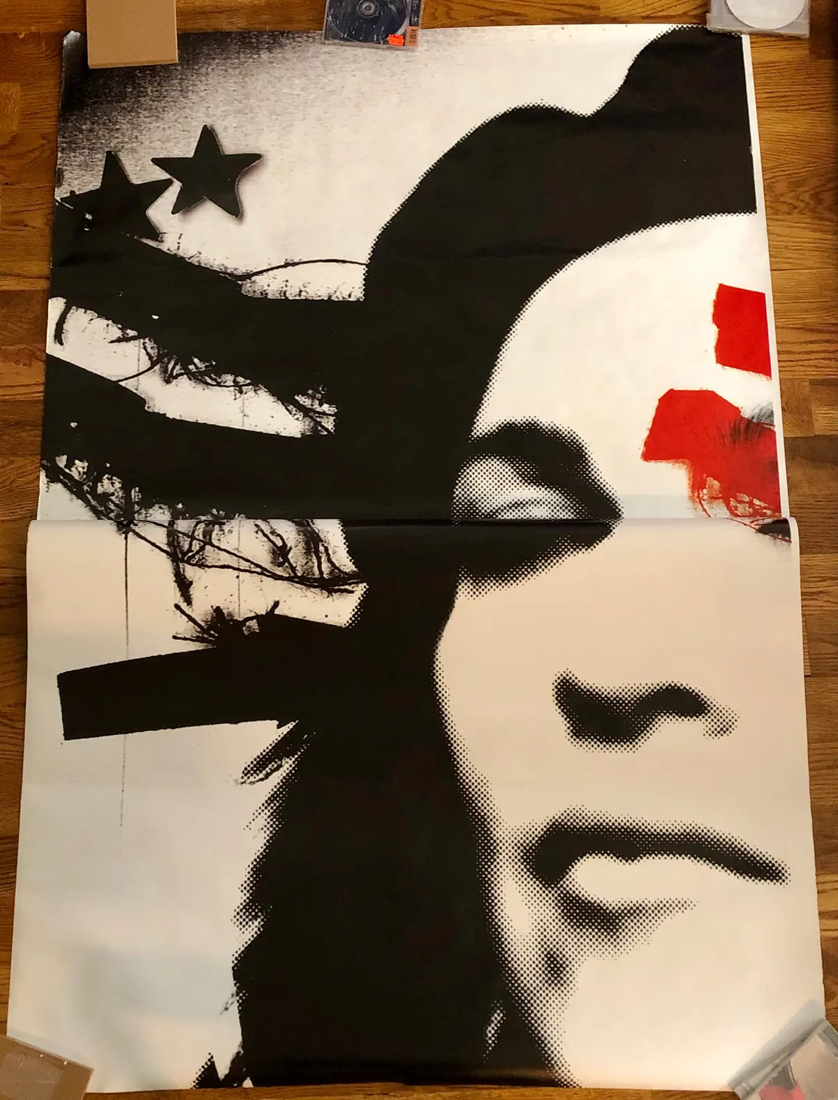 Madonna - 2003 - American Life - Giant 4 Panel Promotional Subway Poster 78X88 2