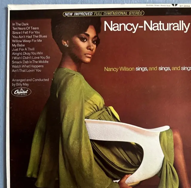 Nancy Wilson - Naturally Original Lp Vinyl - Used 1