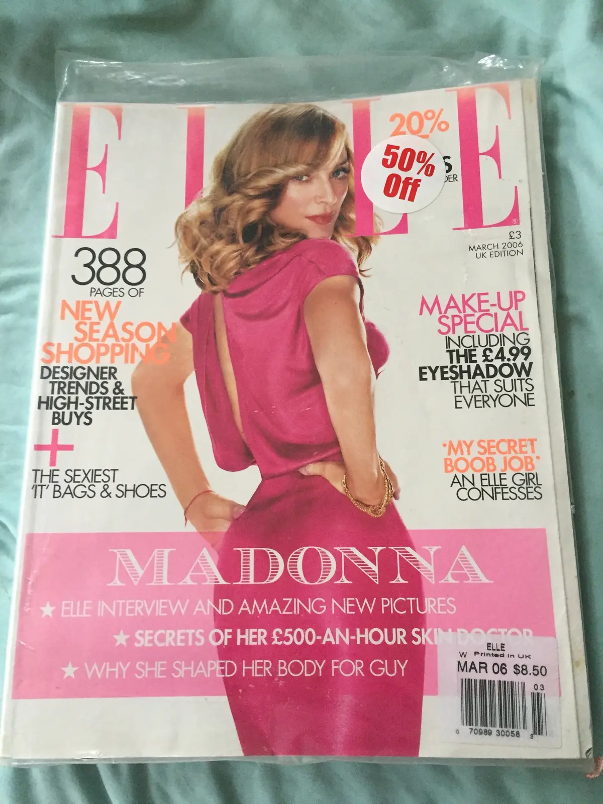 Madonna Magazine - Elle Uk 2006 1