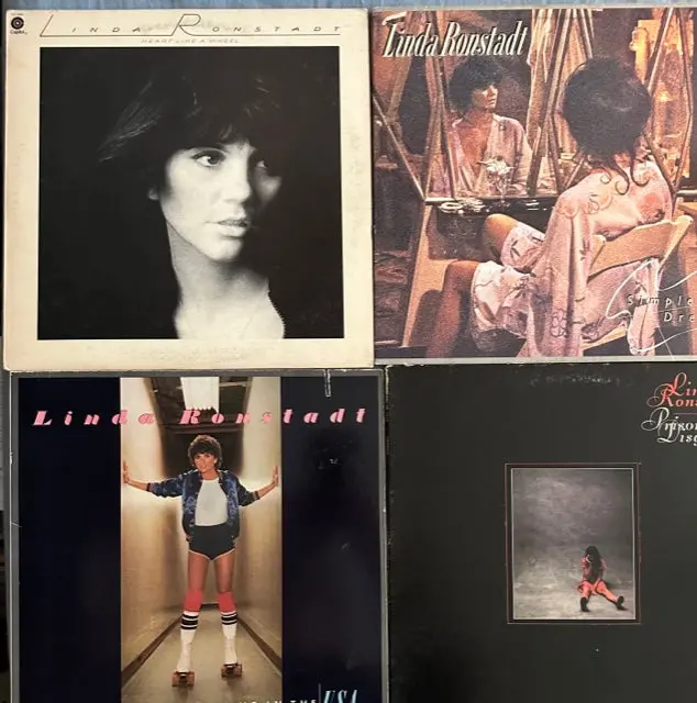 Linda Ronstadt  - 4 Original Album On Lp Vinyl - Used 1
