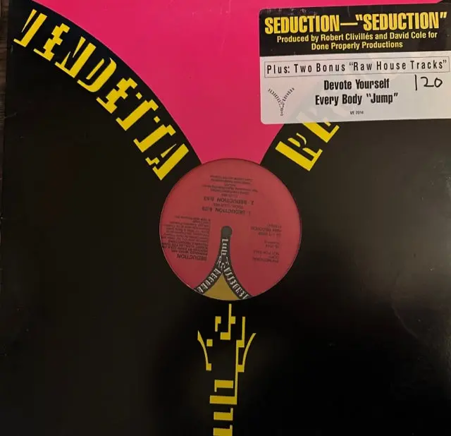 Seduction - Seduction  (Promo) 12" Single Lp Vinyl - Used 1