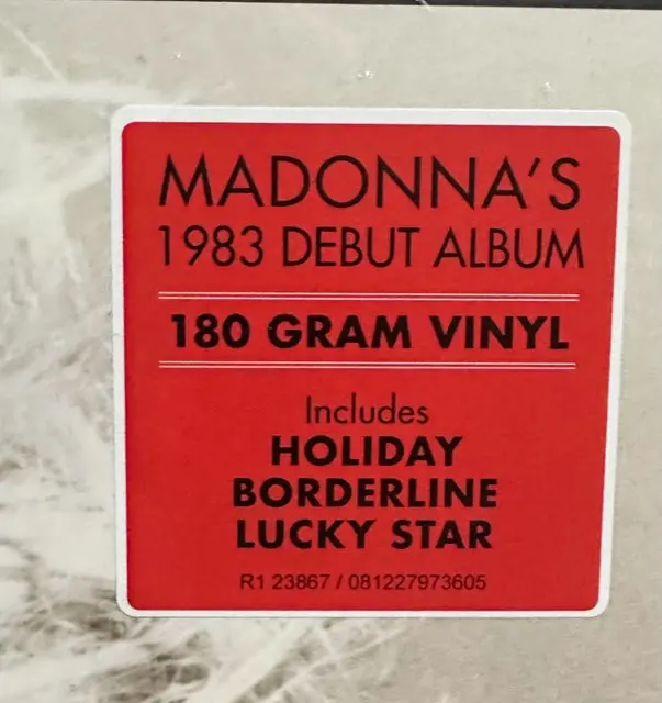 Madonna - Madonna (The Debut Album) 1983 Lp Vinyl New 2