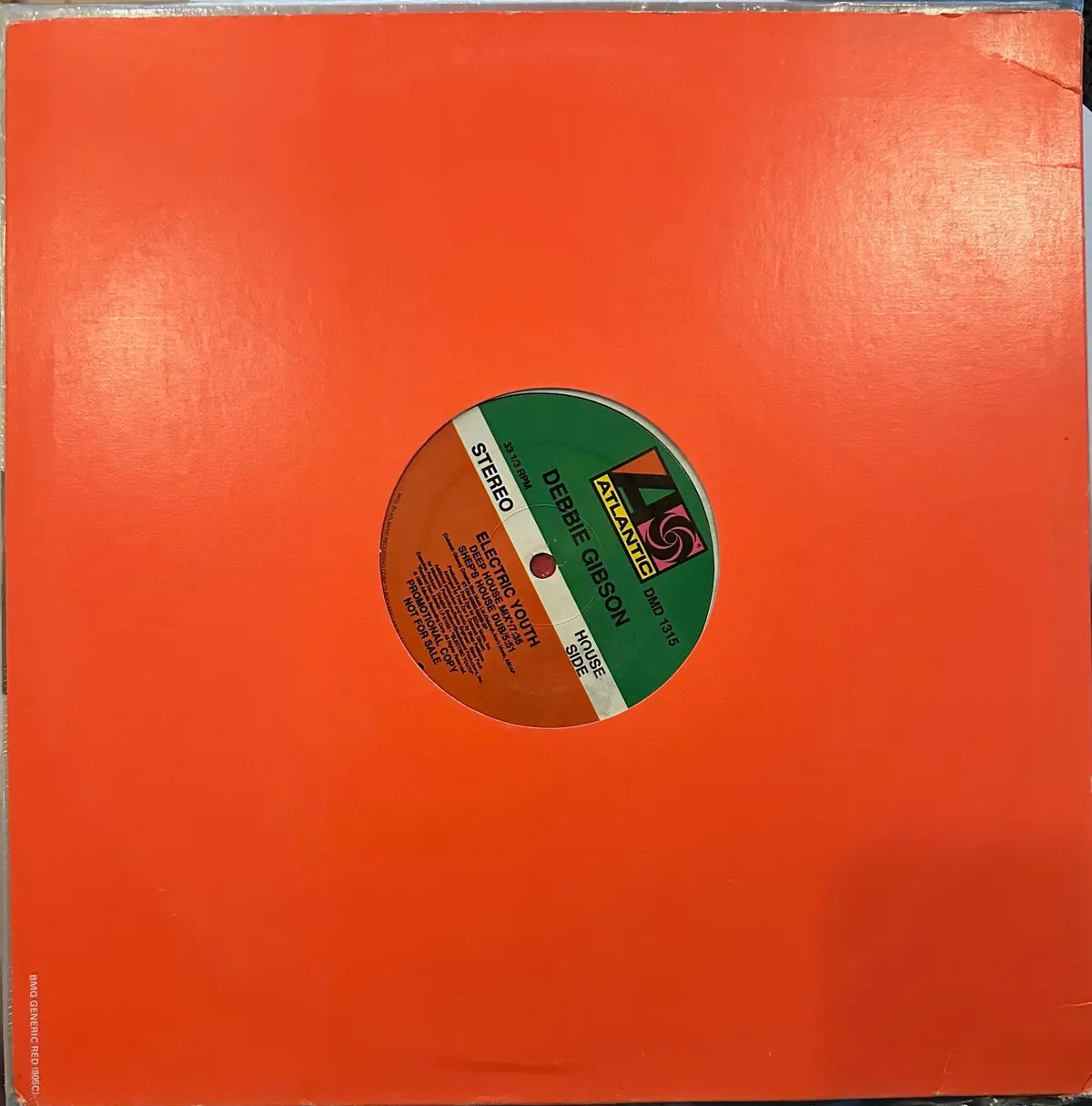 Debbie Gibson - Electric Youth - House Mixes 12" Single Lp Vinyl - Used 1