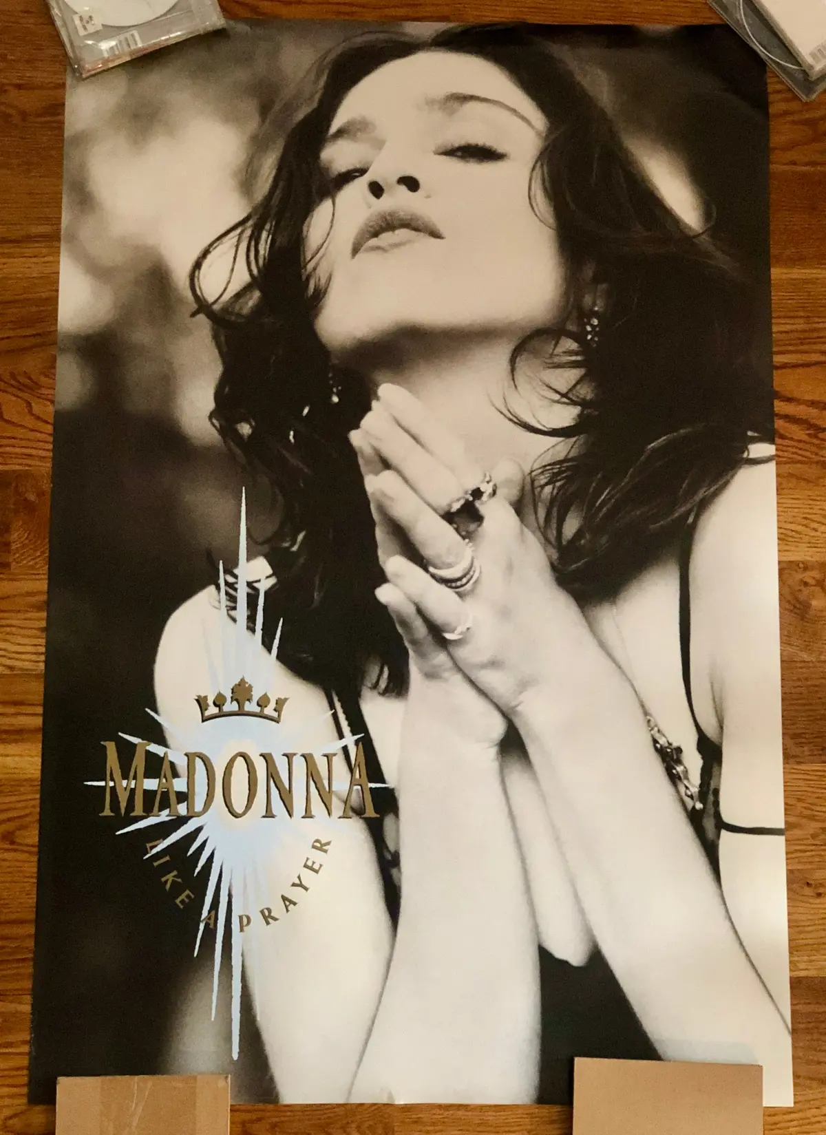Madonna - Like A Prayer 1989 Promotional Poster - Rare - 23X3 1