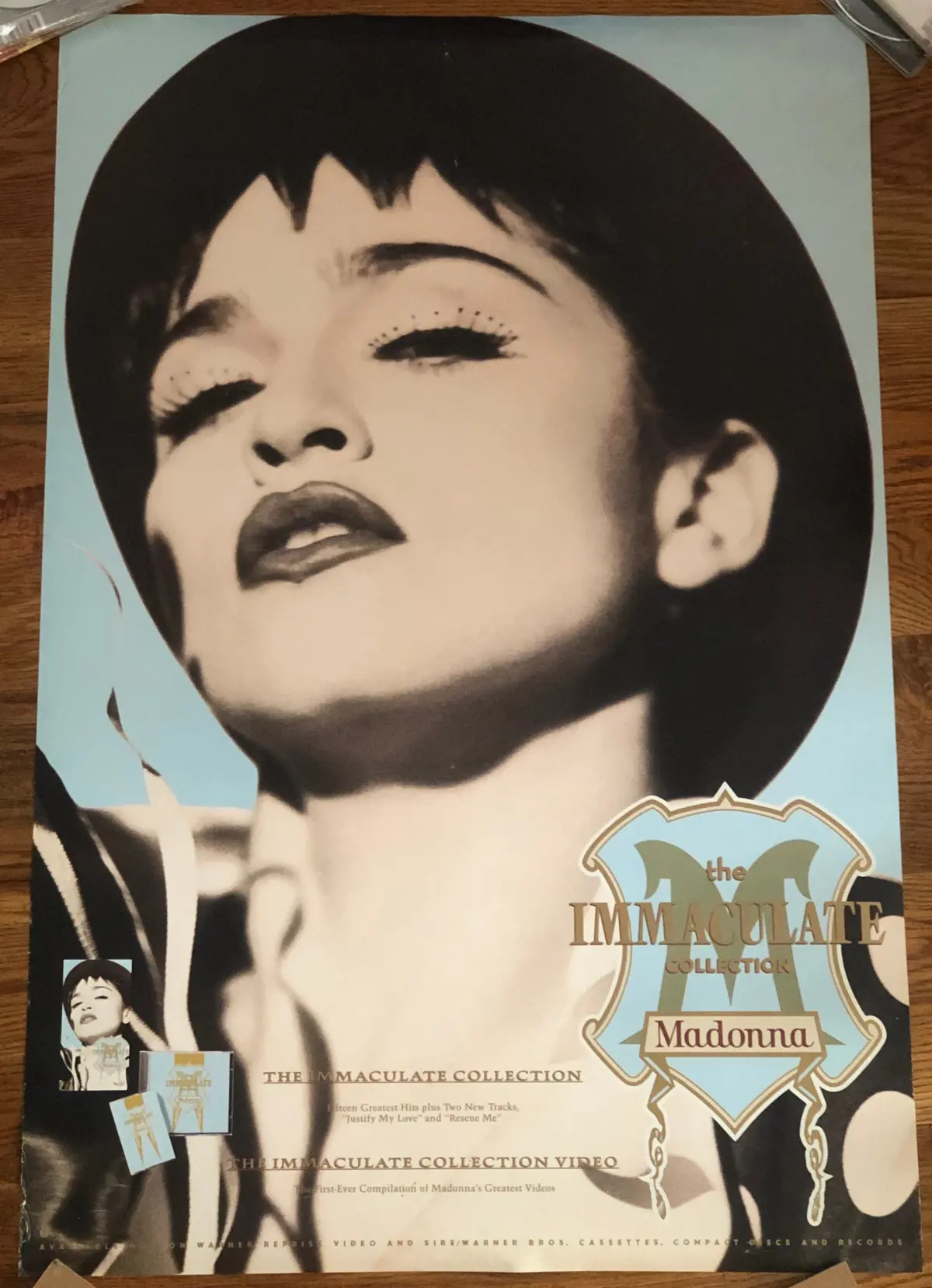 Madonna - 1999 - The Immaculate Collection  Cd & Dvd Release Promotional  Poster 1