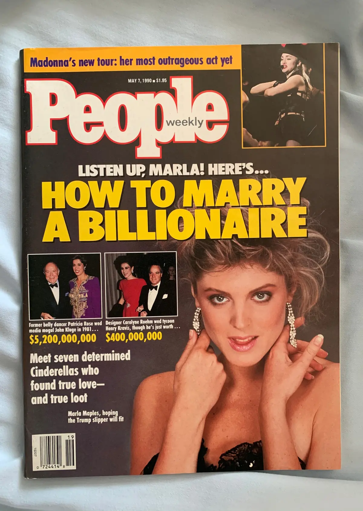 Madonna - People Magazine Blond Ambition 90 1