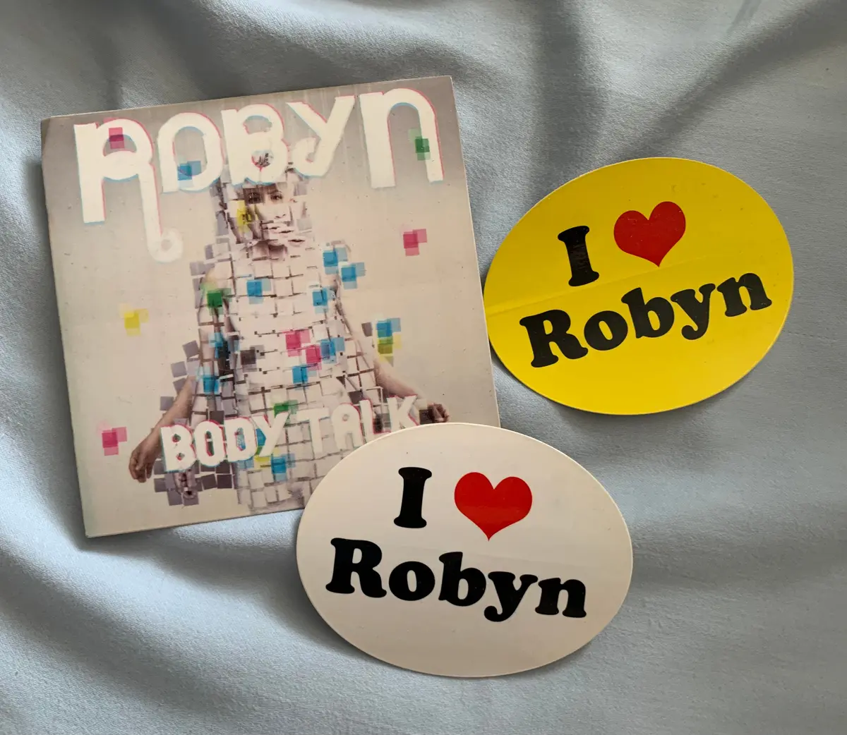 Robyn - 3 Promotional  Body Talk Stickers 1
