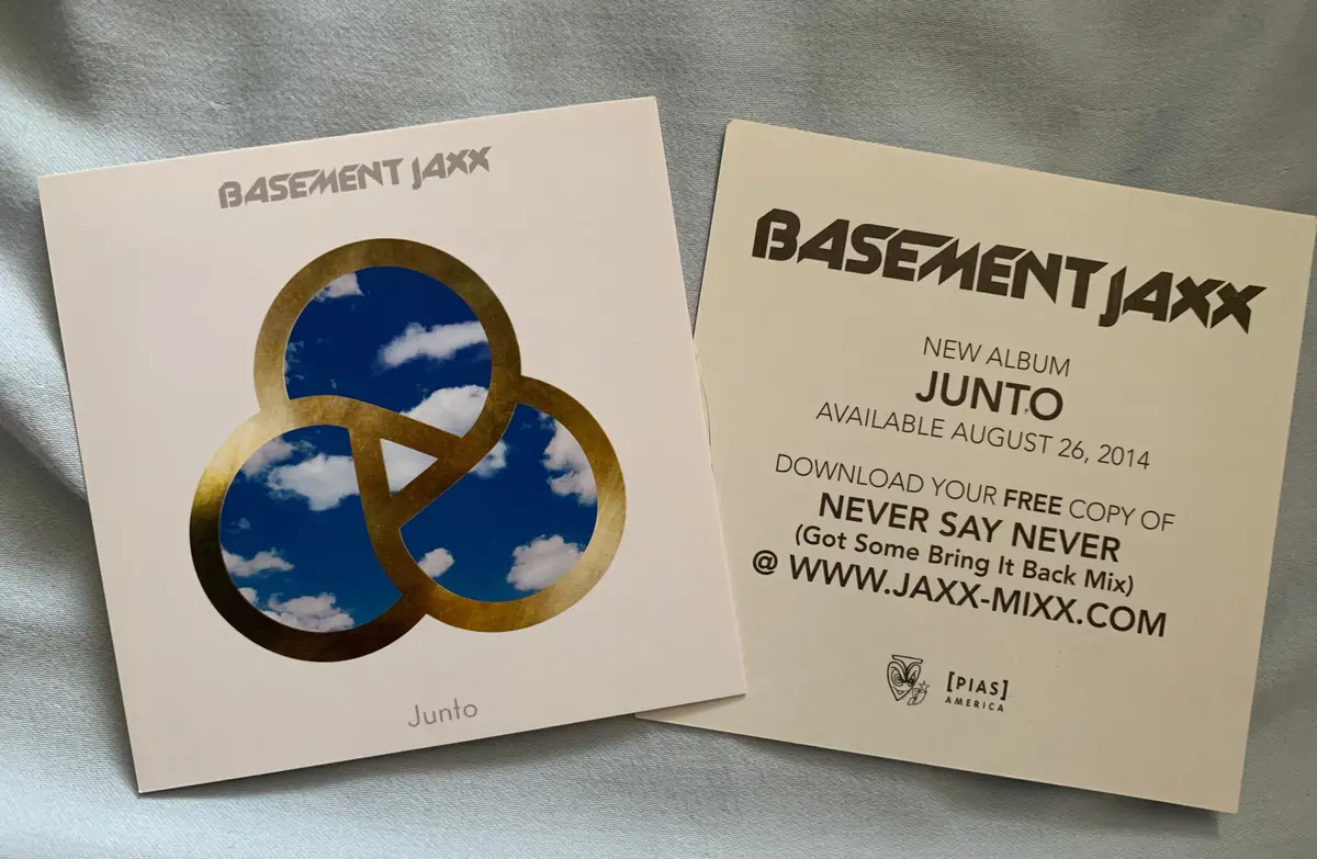 Basement Jaxx - 2 Junto Promotional Stickers 1