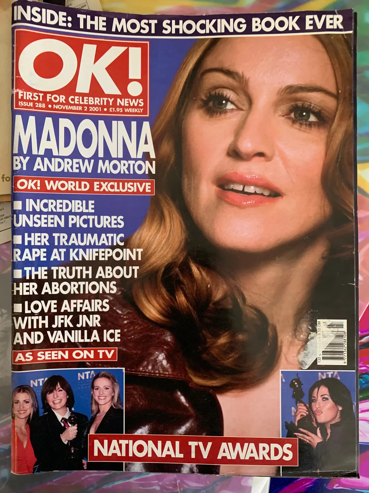 Madonna - Ok! Magazine (Large Spread Inside) 90S 1