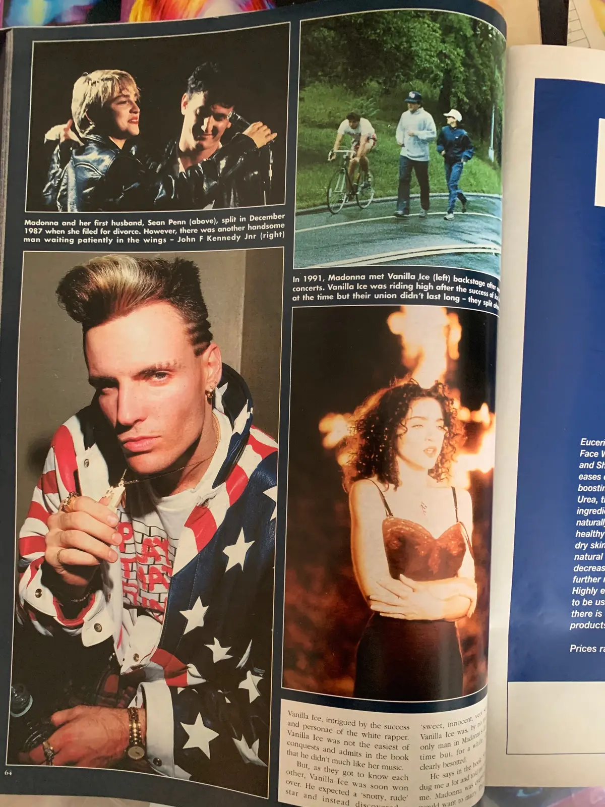 Madonna - Ok! Magazine (Large Spread Inside) 90S 2