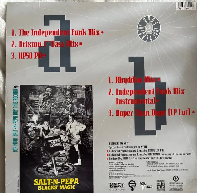 Salt-N-Pepa - Independence 12" Single Lp Vinyl - Used 2