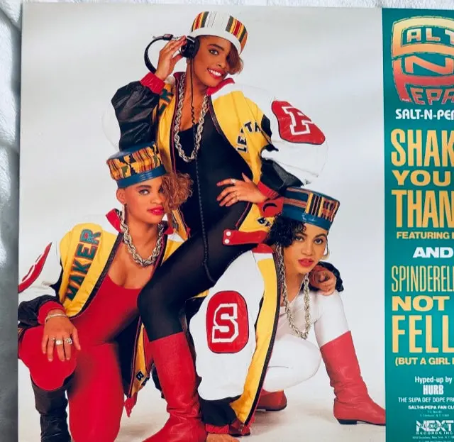 Salt-N-Pepa - Shake Your Thang / Spinderella's Not A Fella 12" Single Lp Vinyl - Used 1