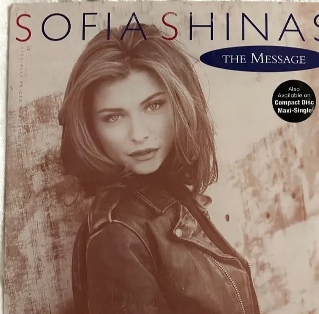 Sofia Shinas - The Message / Let's Go All The Way 12" Single Lp Vinyl - Used 1